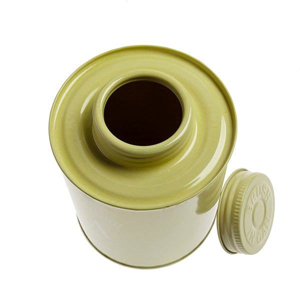 Bote metal té verde claro