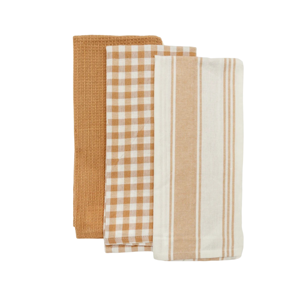 3 paños de cocina