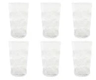 Pack 6 vasos cristal