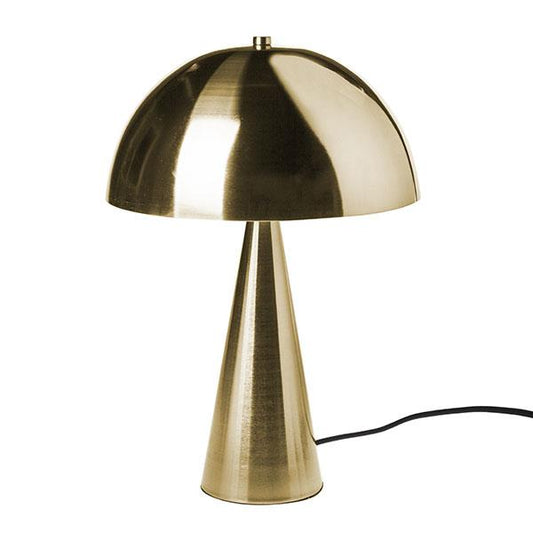 Lámpara de escritorio dorada