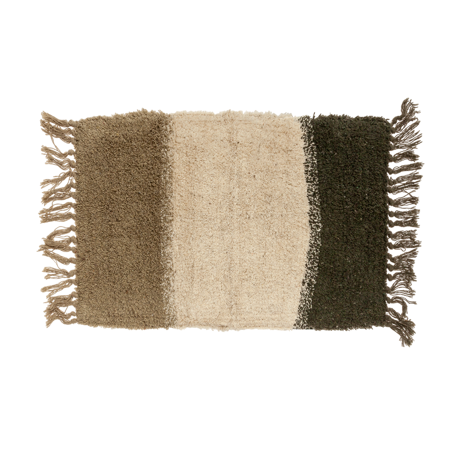 Alfombra tricolor