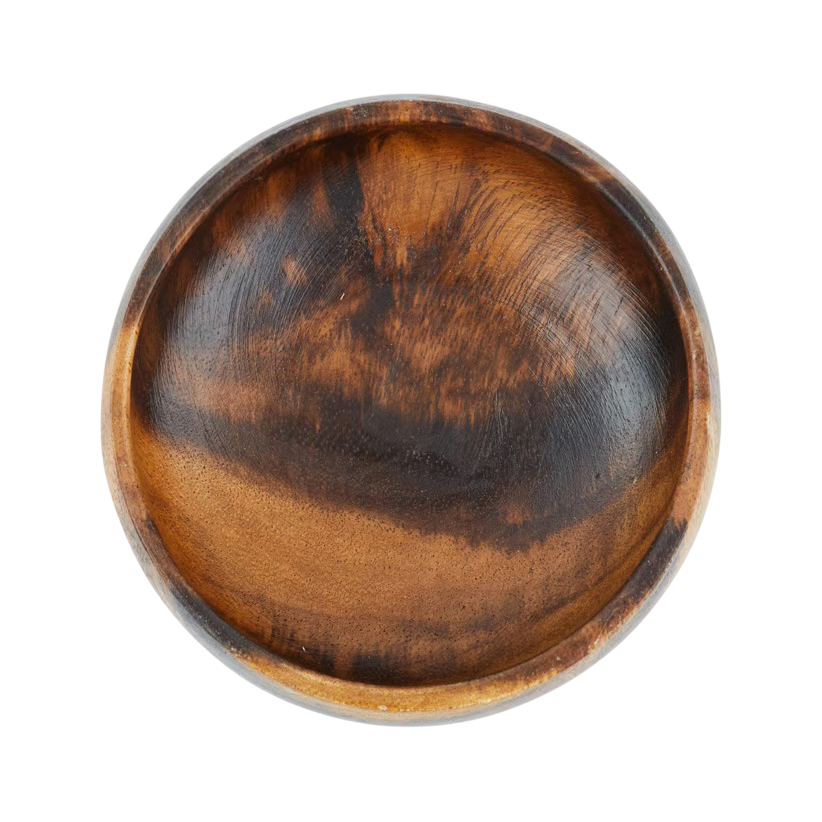 Bol redondo de madera de acacia pequeño 1