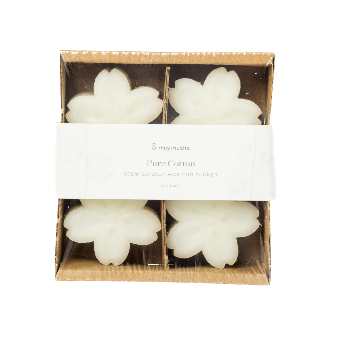 Cera perfumada para quemador Pure Cotton frente