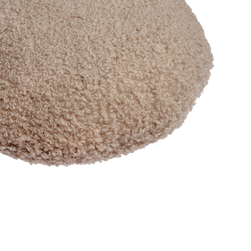 Cojín de corazón detalle