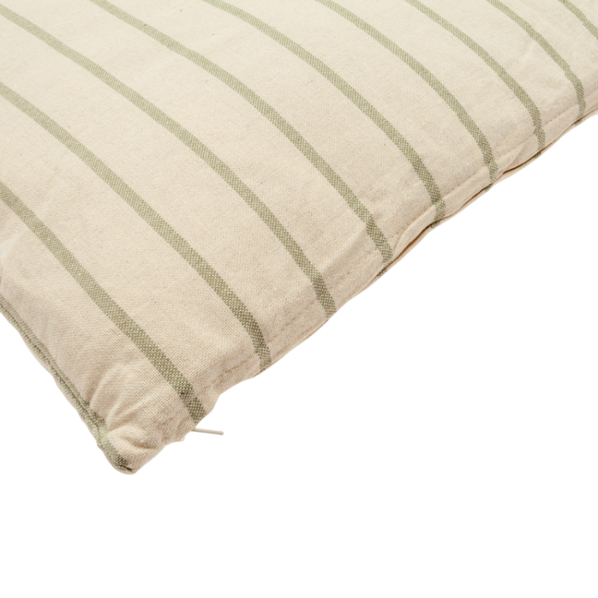 Cojín desenfundable de algodón detalle