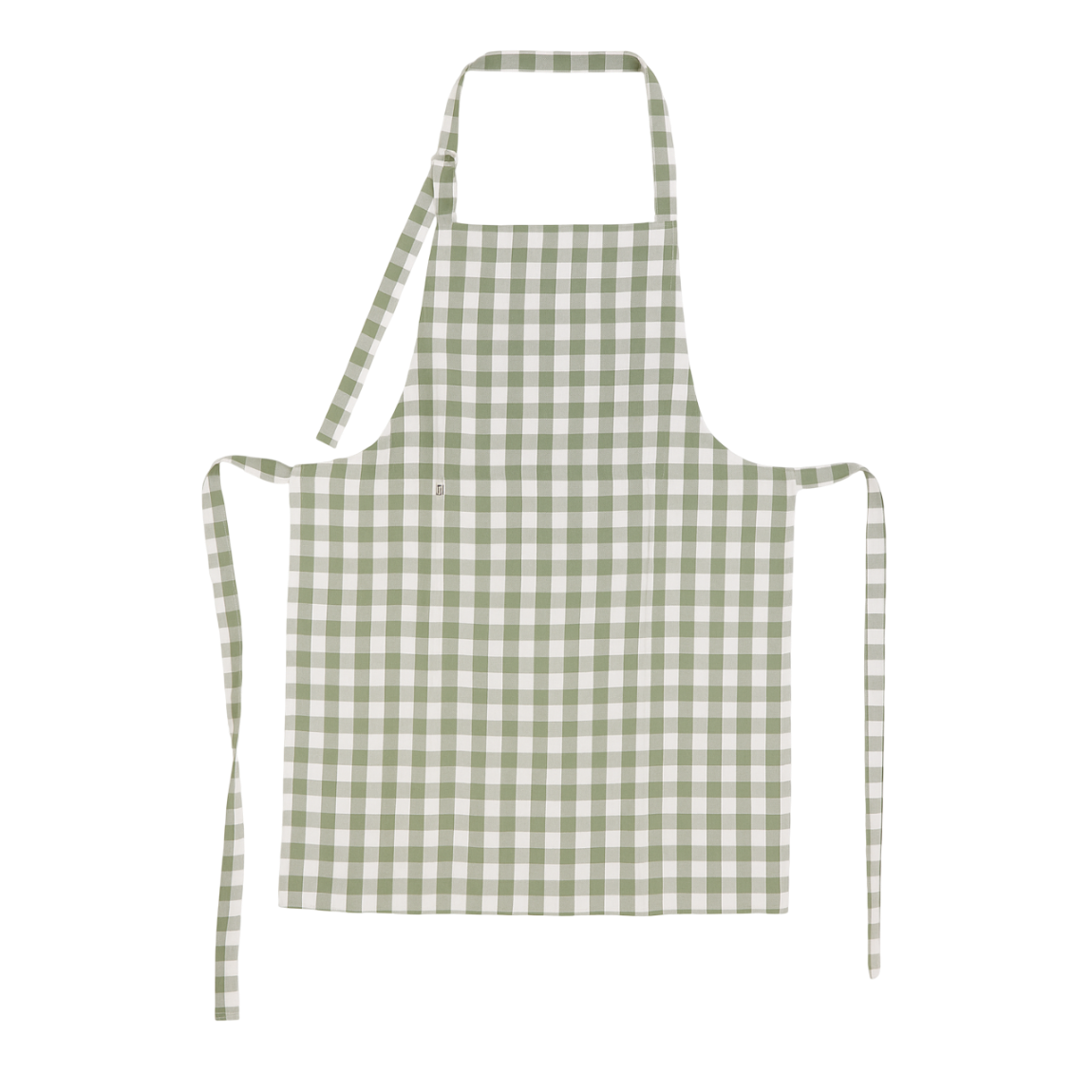 Delantal ajustable de cocina verde