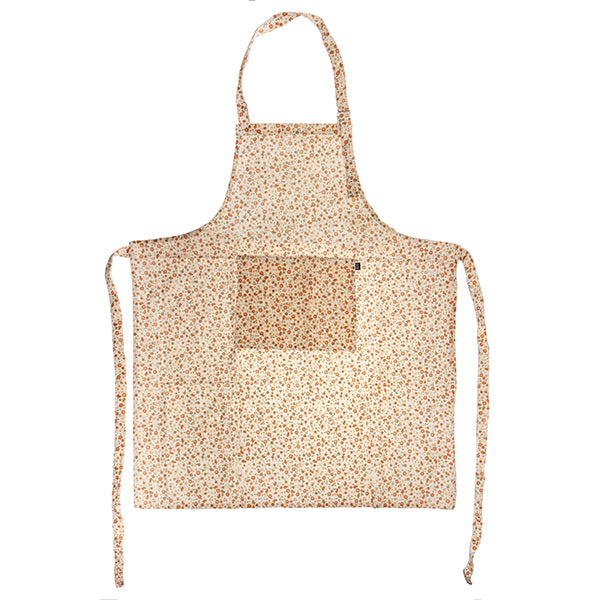 Delantal cocina ajustable flores