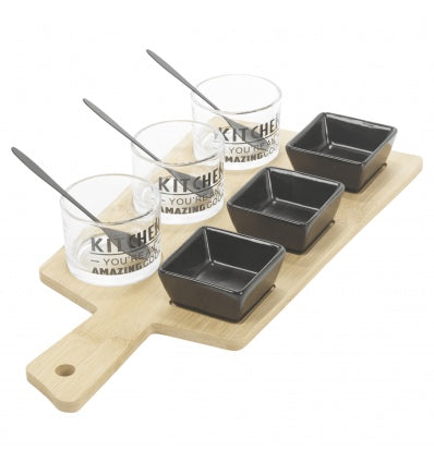 Juego de 10 piezas para servir aperitivos 4