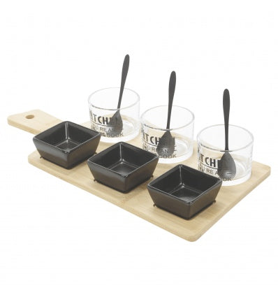 Juego de 10 piezas para servir aperitivos 5