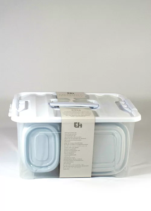 Juego de 27 envases porta-alimentos
