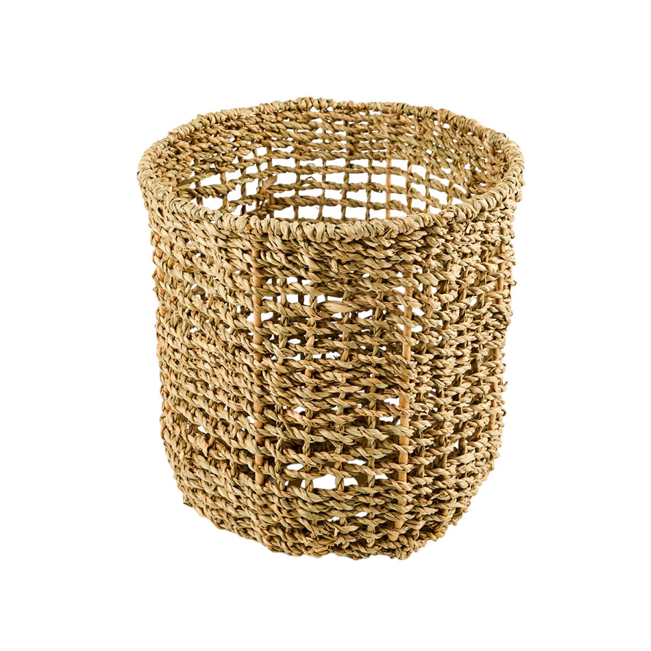 Pantalla de lámpara de fibra natural 2