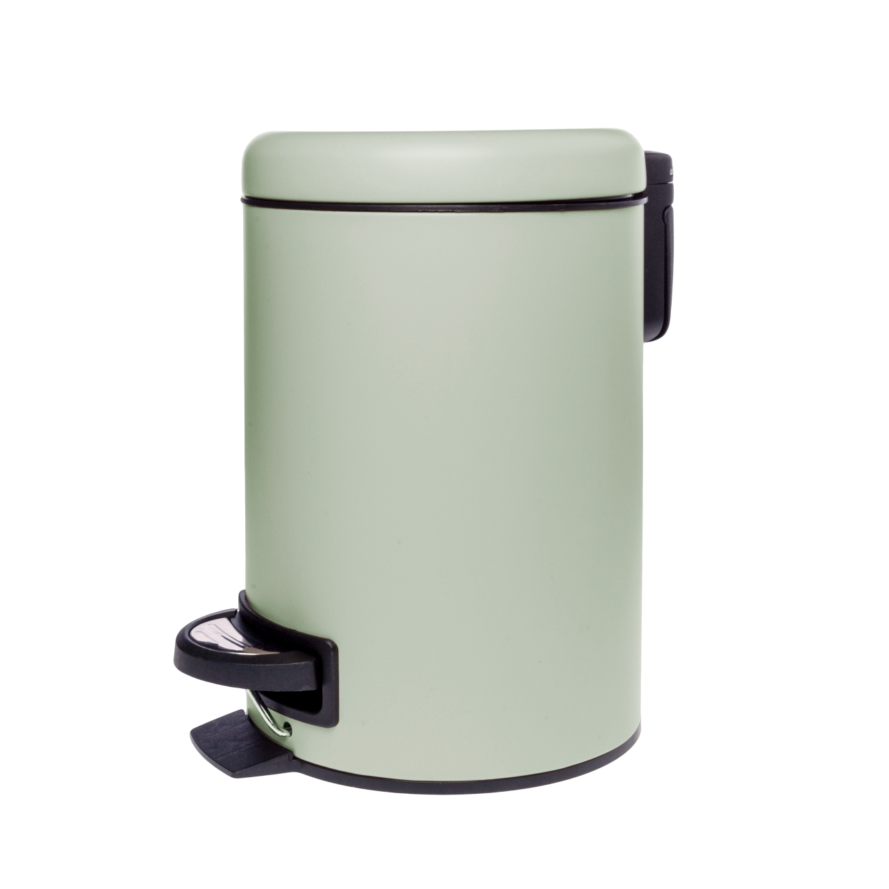Papelera de baño verde
