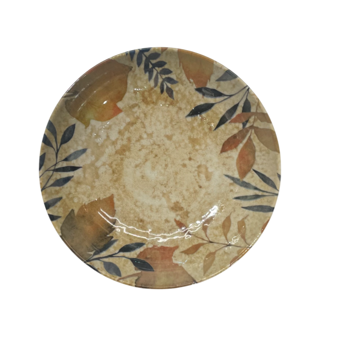 Plato hondo Porculan