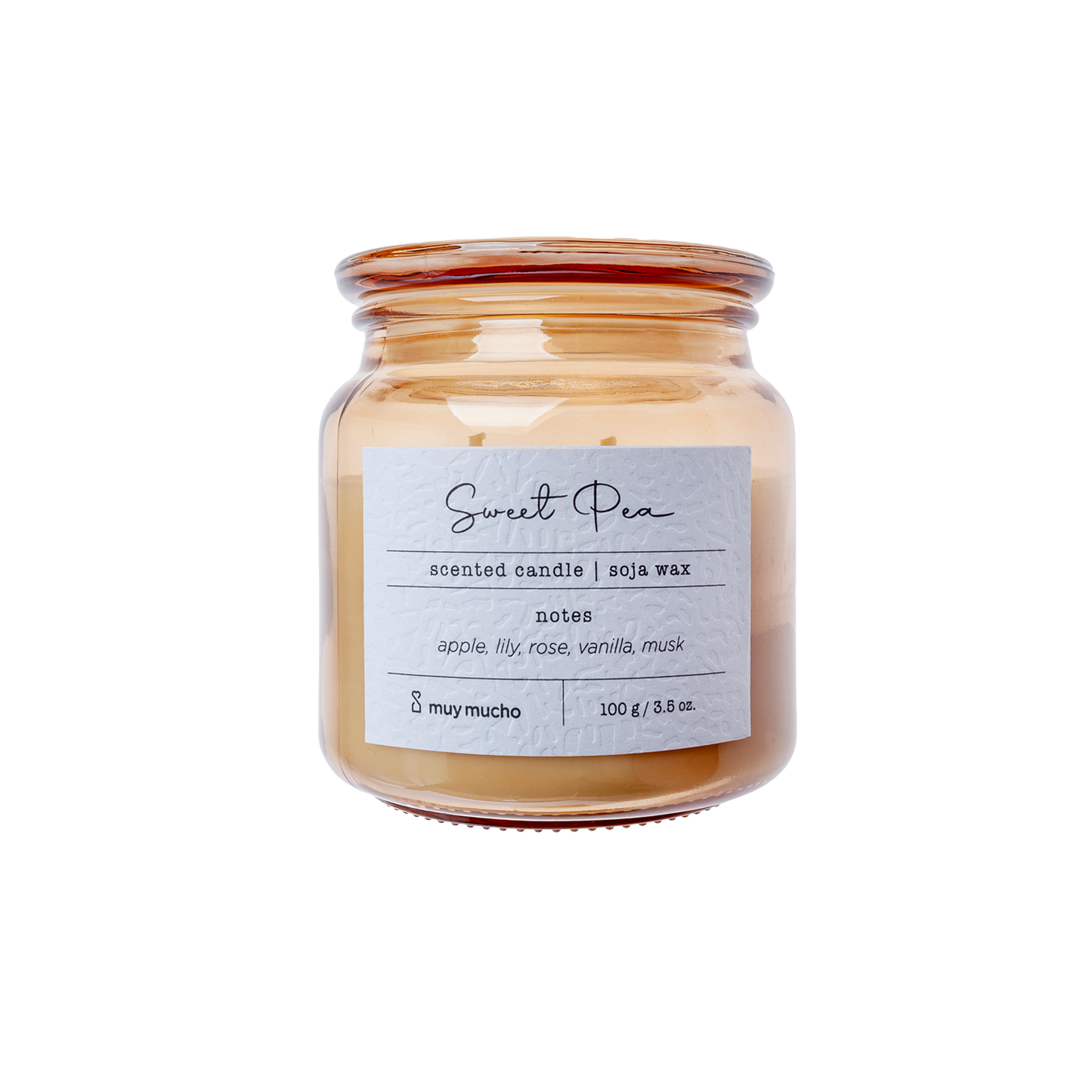 Vaso vela de cristal Sweet Pea Jasmine 1