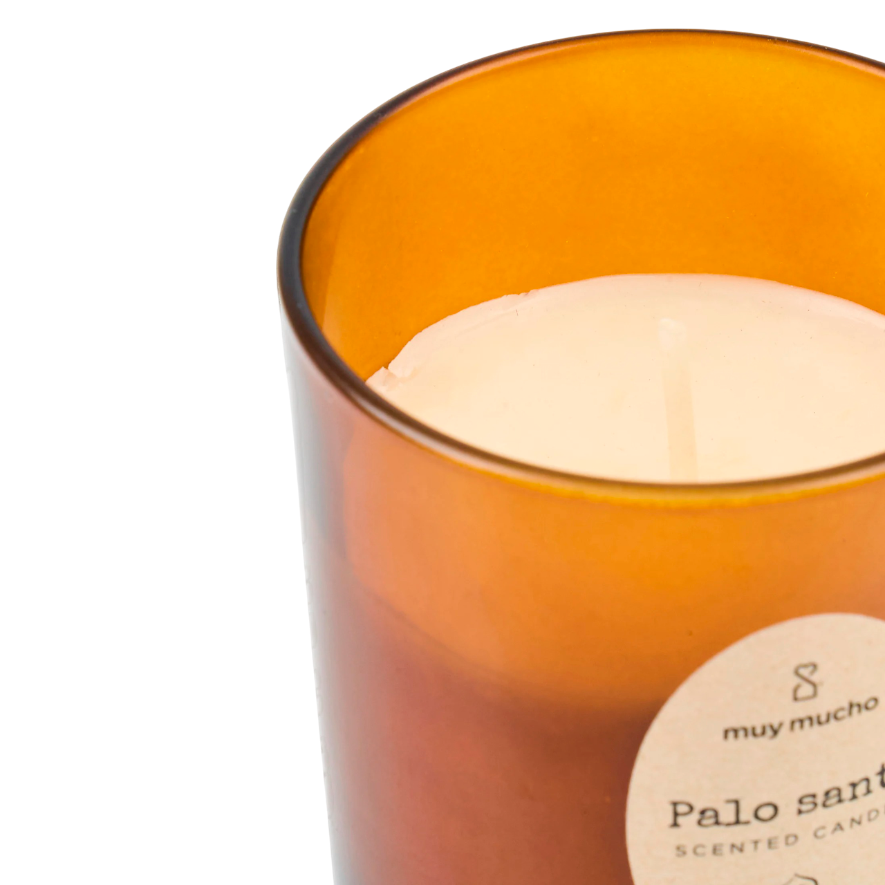 Vaso vela Palo Santo detalle