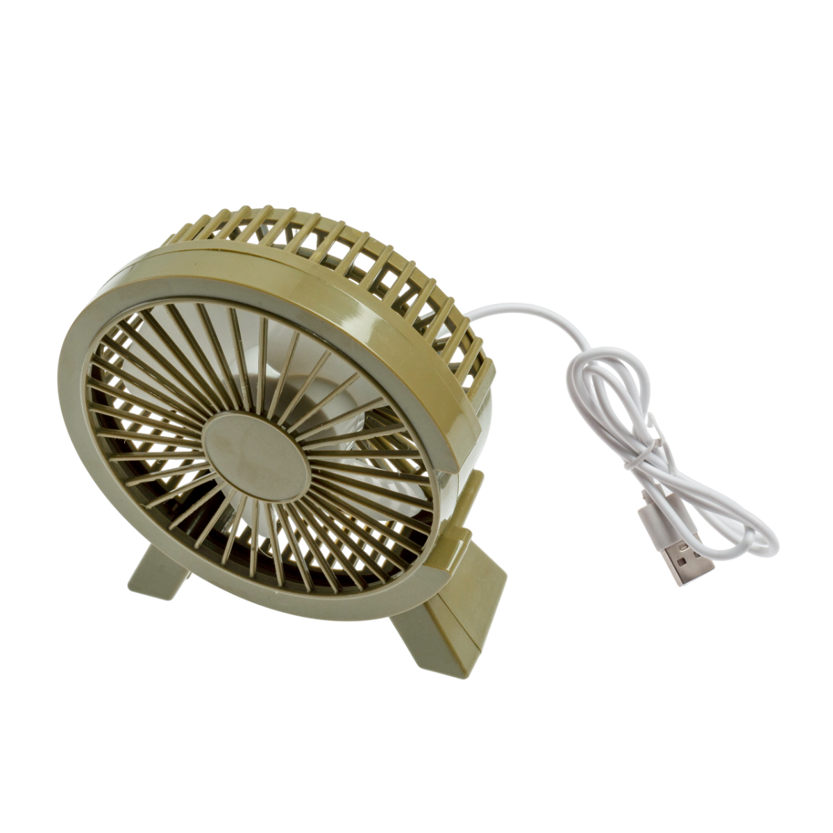 Ventilador de mesa verde 2