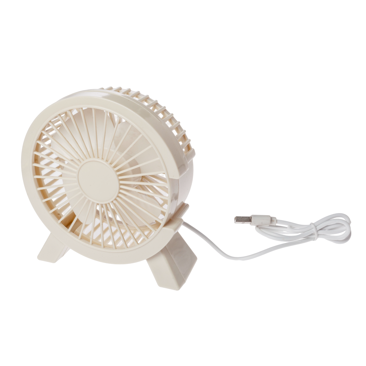 Ventilador de mesa blanco 2