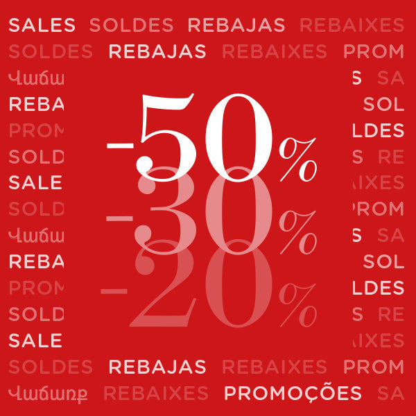 Plantilla de rebajas en %