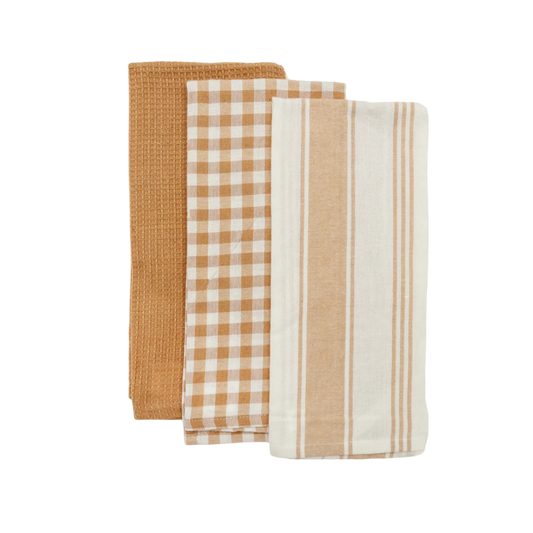 3 paños de cocina