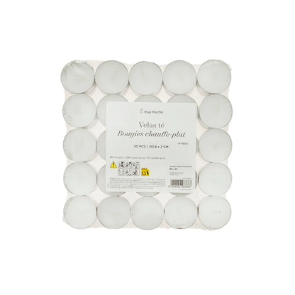 Velas de té set 50