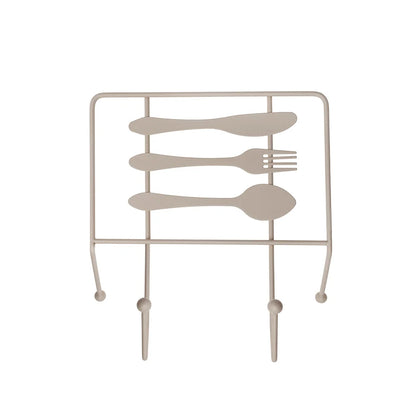 Atril metal 23x13x22 cuisine mate rosa