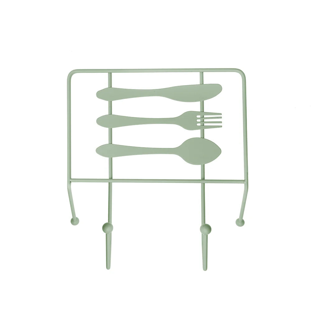 Atril metal 23x13x22 cuisine mate verde