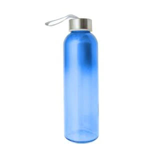 Botella Vidrio 500 Ml Azul