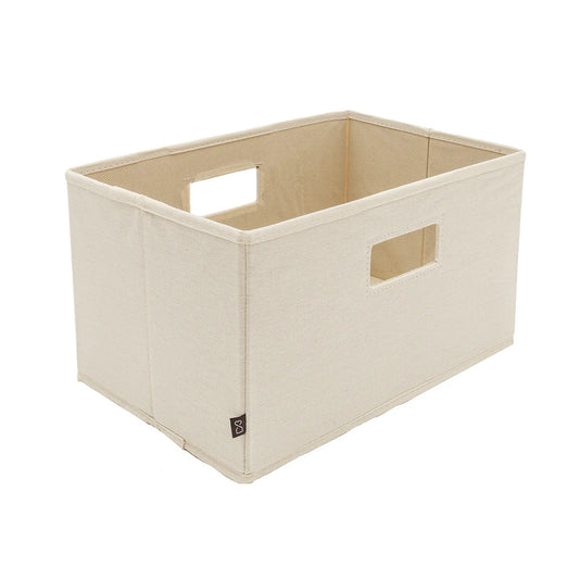 Caja plegable con asa