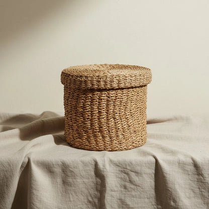 Cesta con tapa 14x15cm
