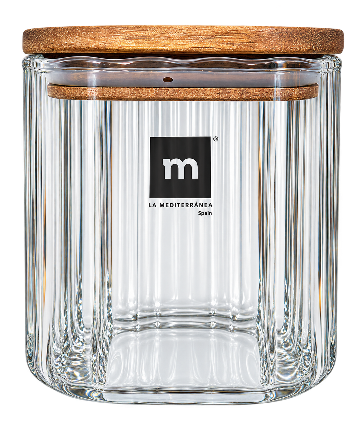 Bote de Cristal con tapa 600 ml