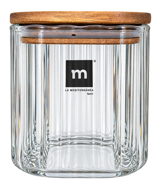 Bote de Cristal con tapa 600 ml