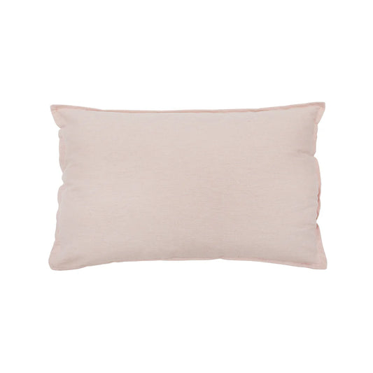 Cojin algodón liso Rosa