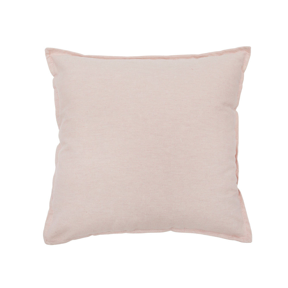 Cojin algodón liso Rosa
