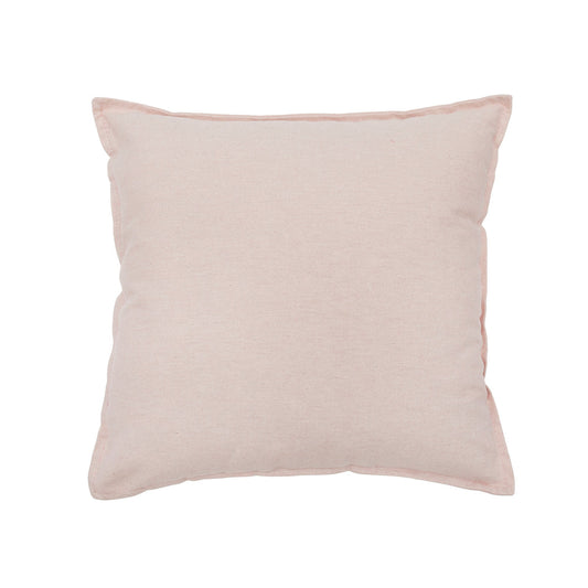 Cojin algodón liso Rosa
