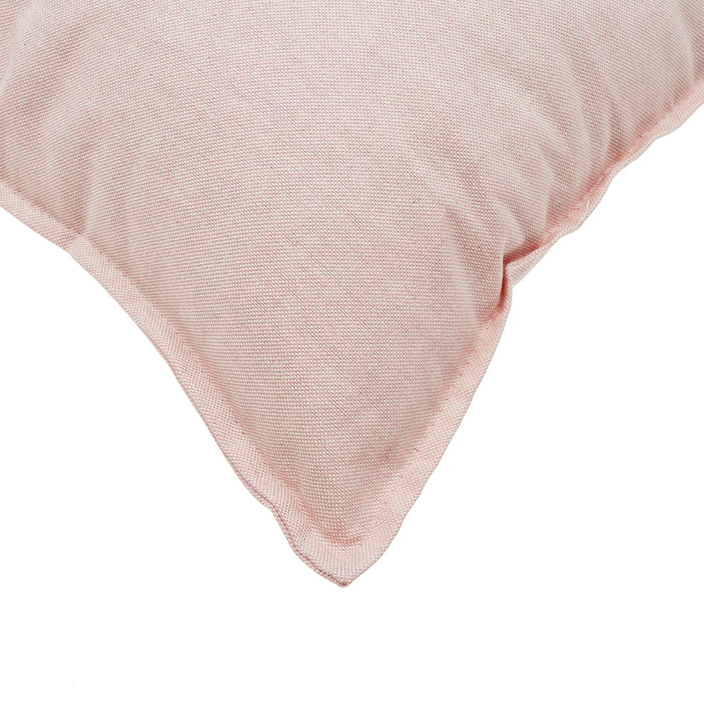 Cojin algodón liso Rosa