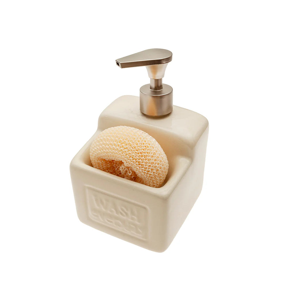 Dispensador lavavajillas con esponja