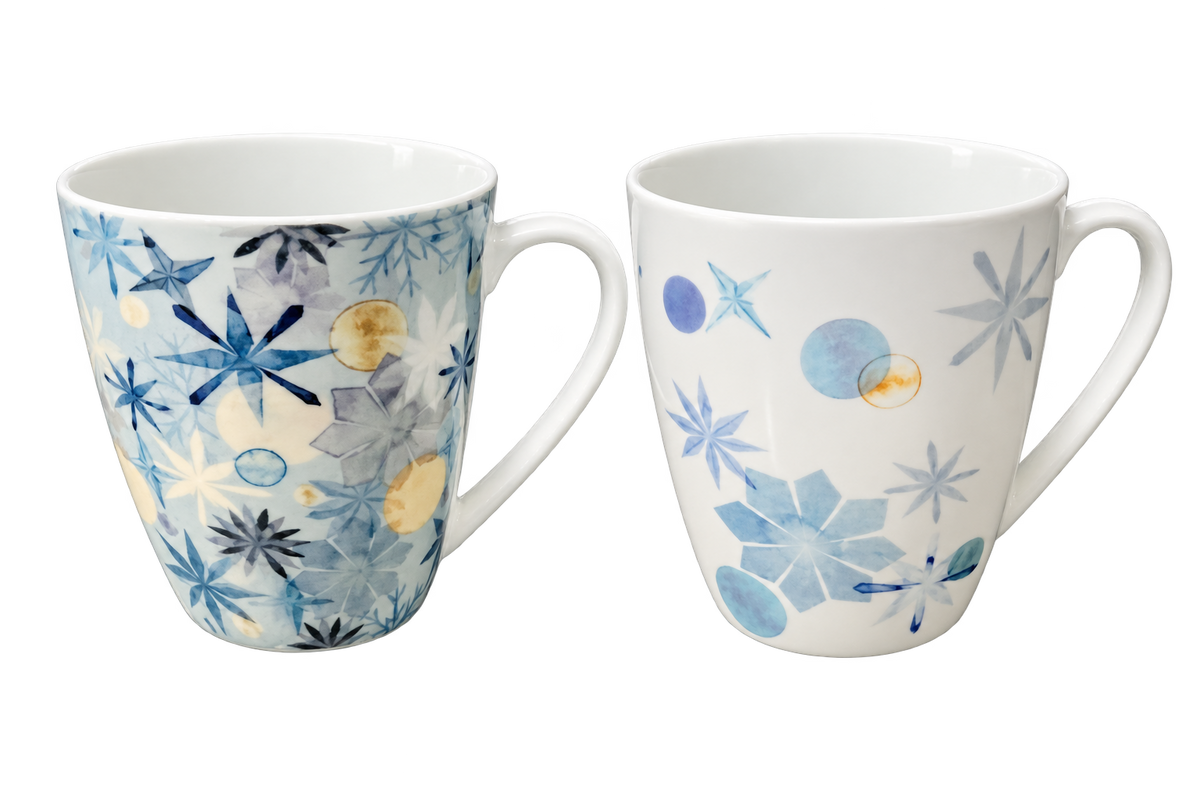 Tazas set 2 Porcelana