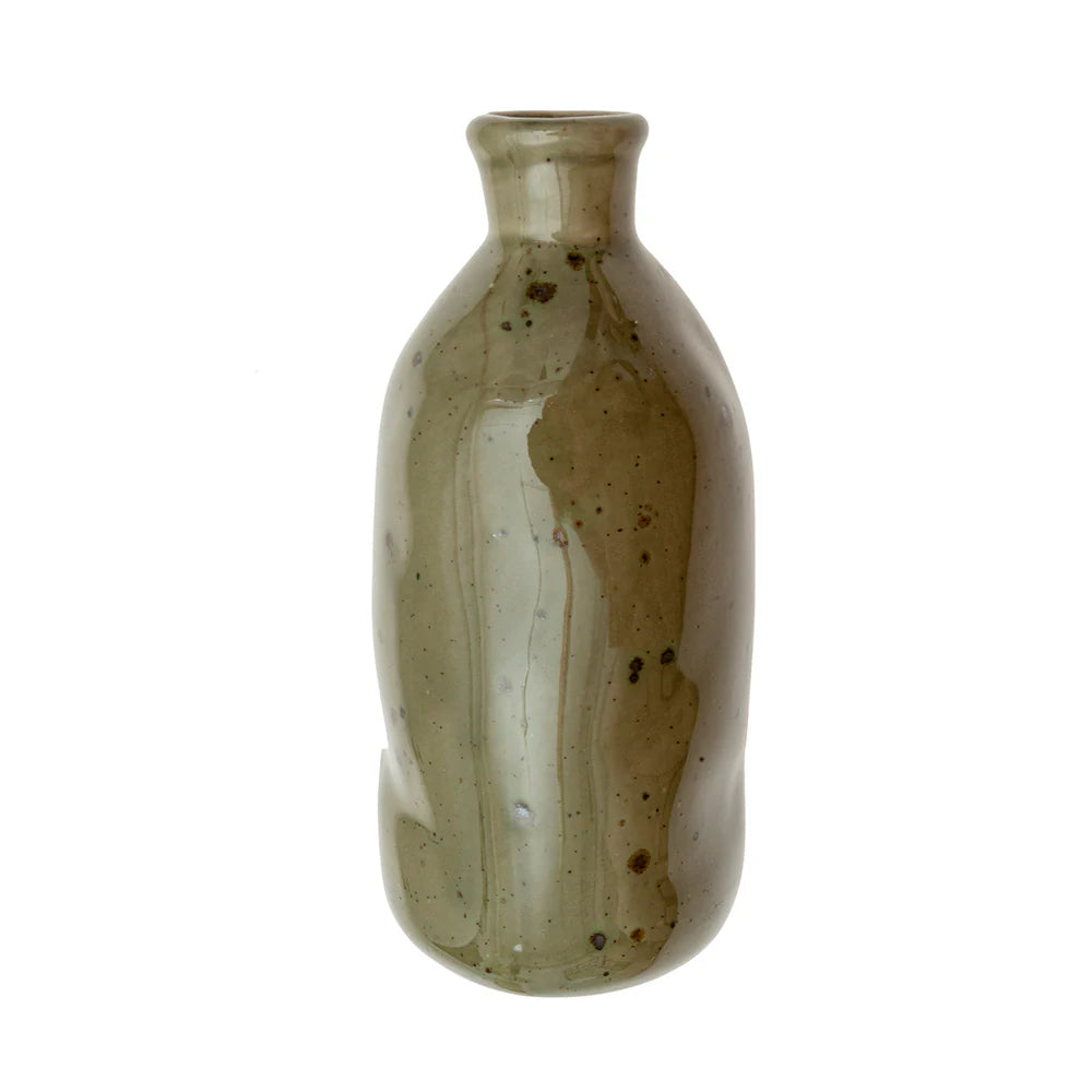 Jarron porcelana Verde