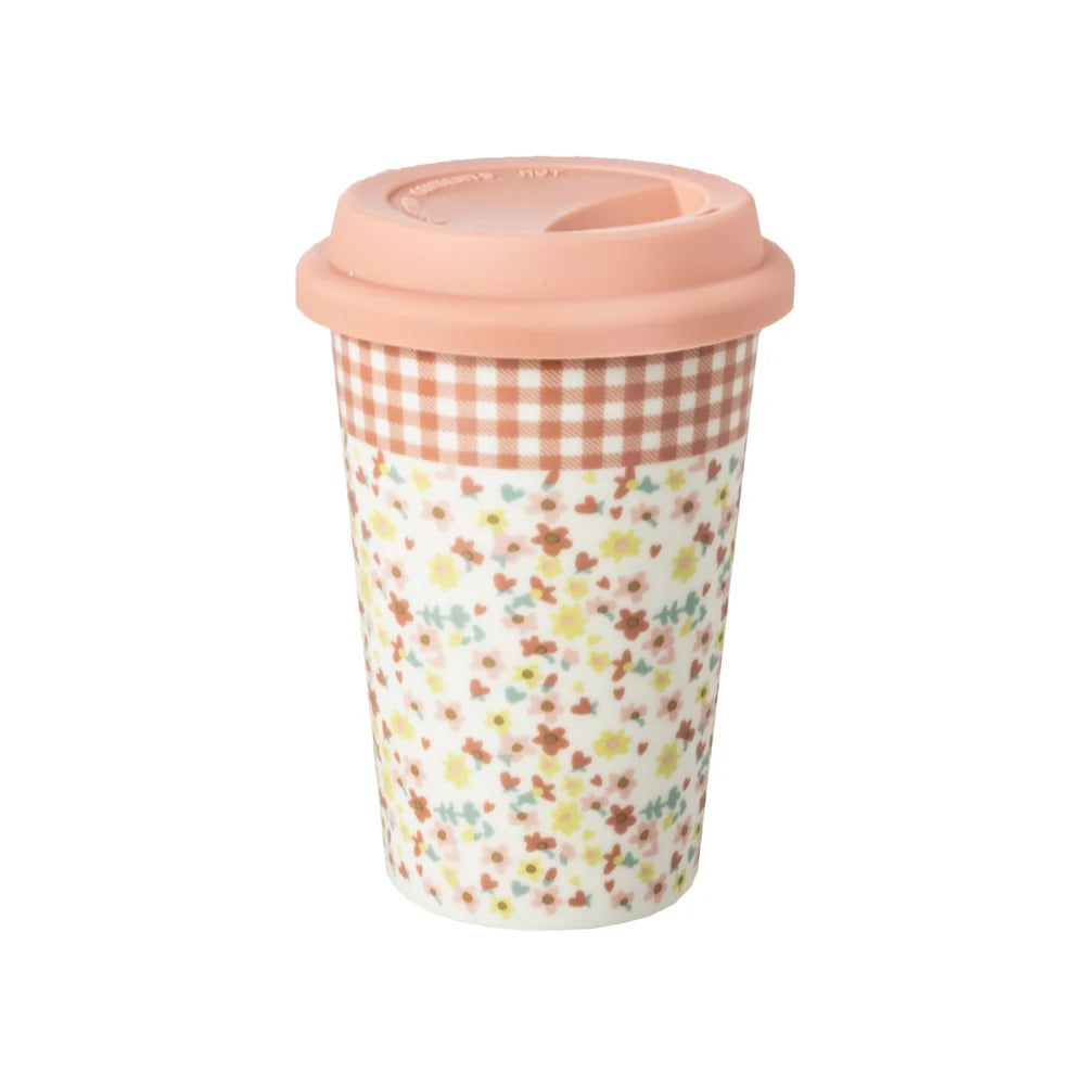 Mug porcelana 400 ml, rosa