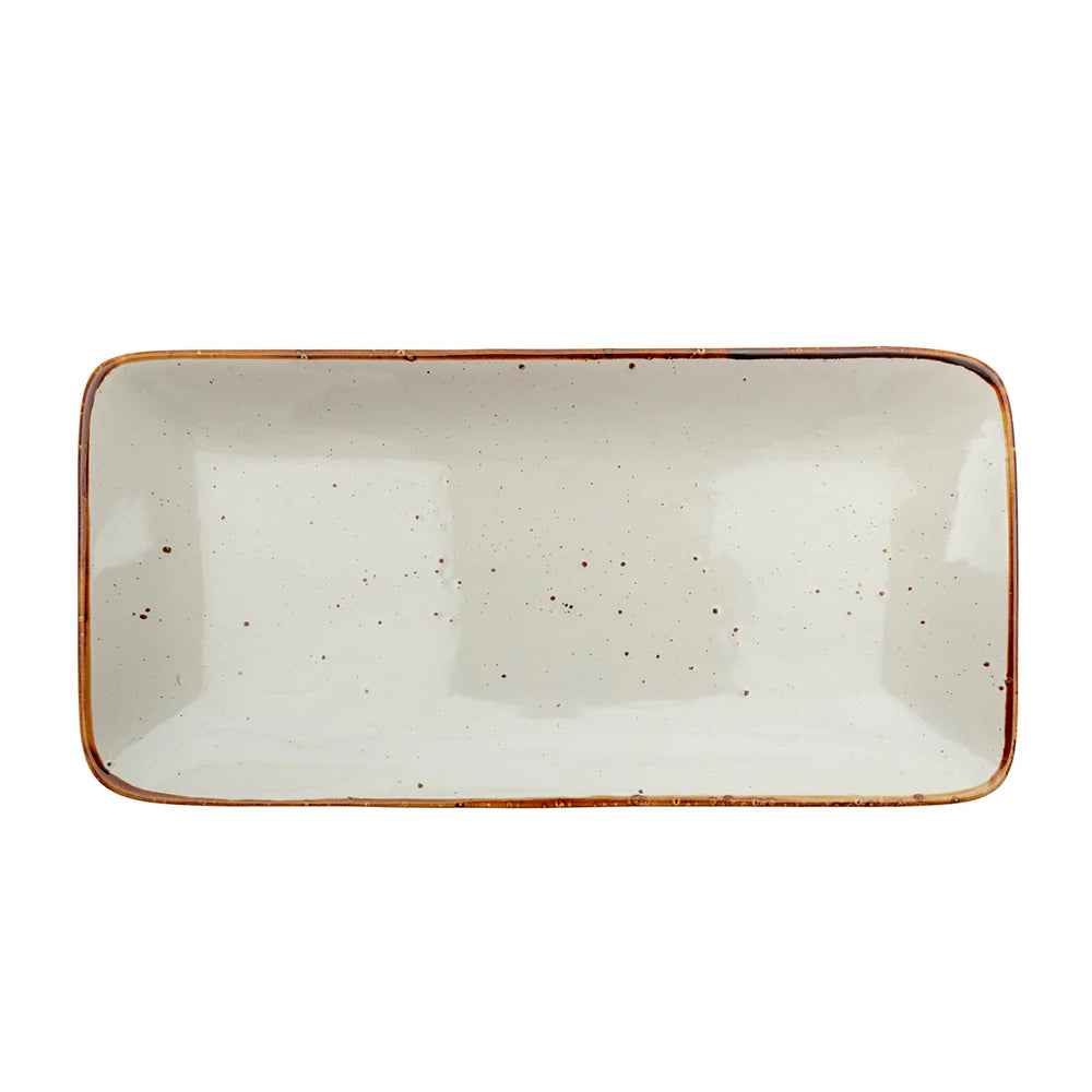 Plato rectangular akiko