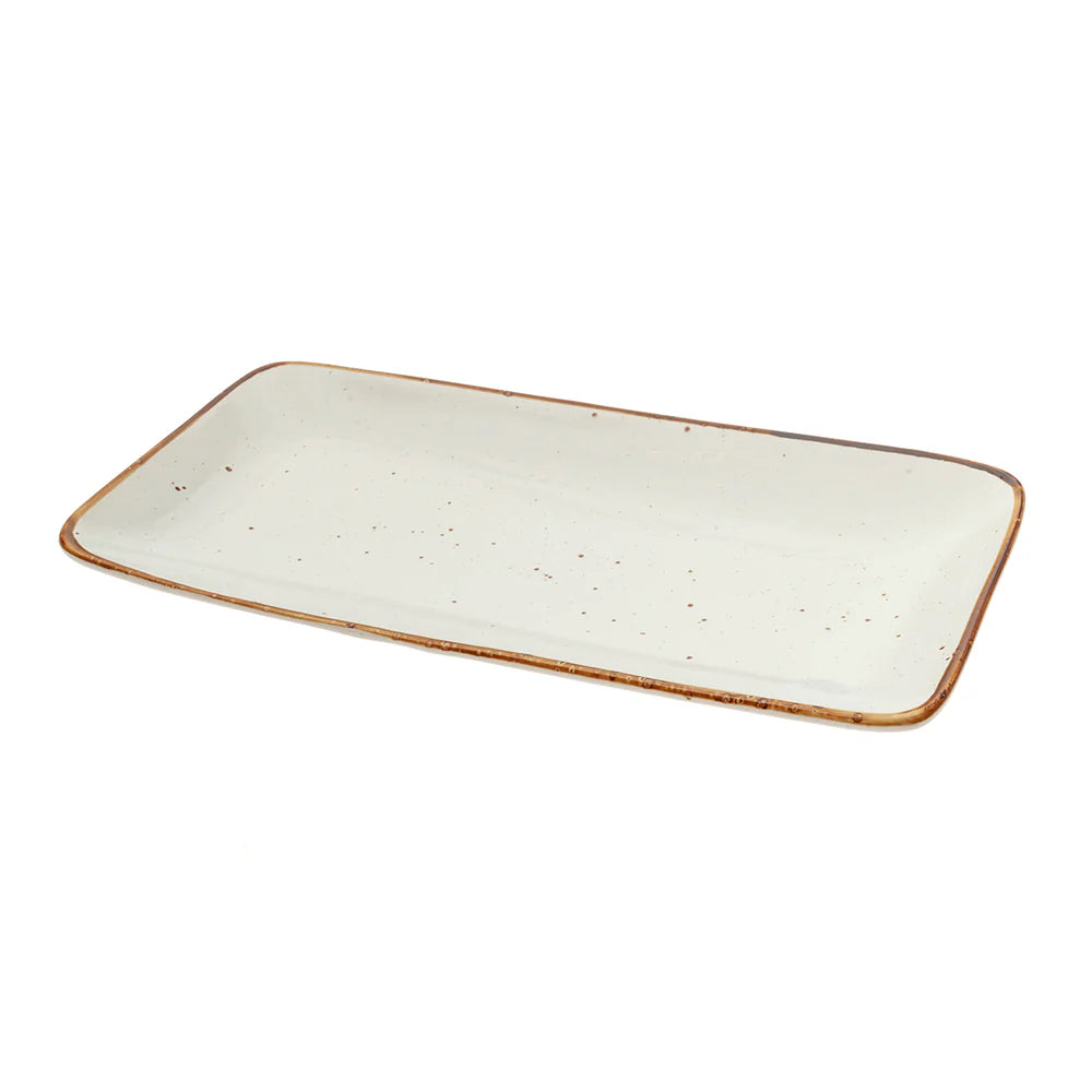 Plato rectangular akiko