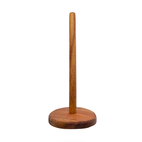 Portarrollos de Cocina de Madera de Acacia