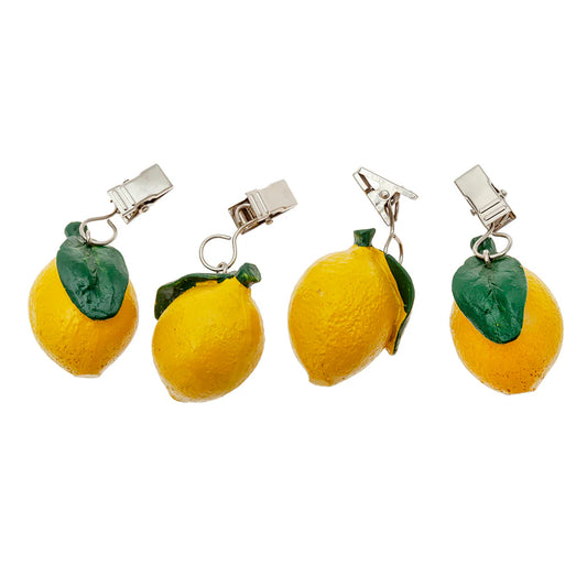 Sujeta manteles limones