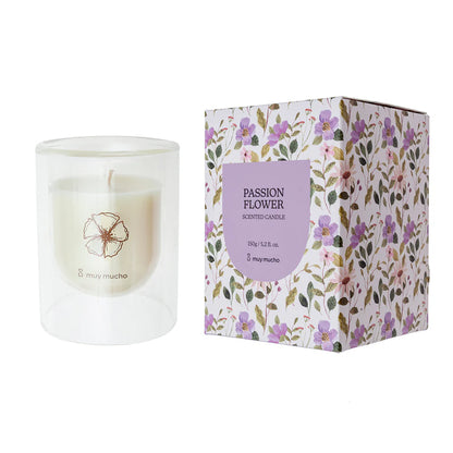 VASO VELA SOJA PASSION FLOWER 8X11 150gr