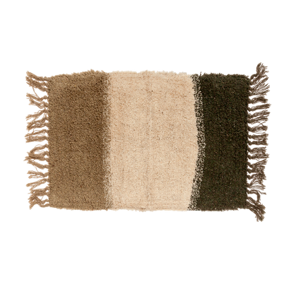 Alfombra tricolor