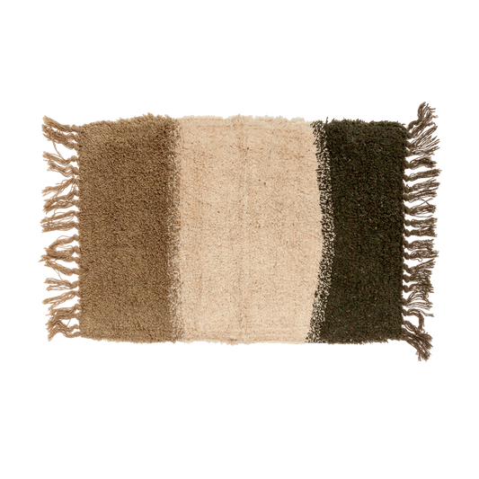 Alfombra tricolor