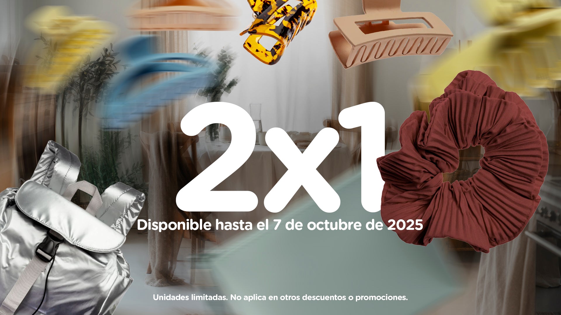 Oferta especial de pagar 1 producto y obtienes 2