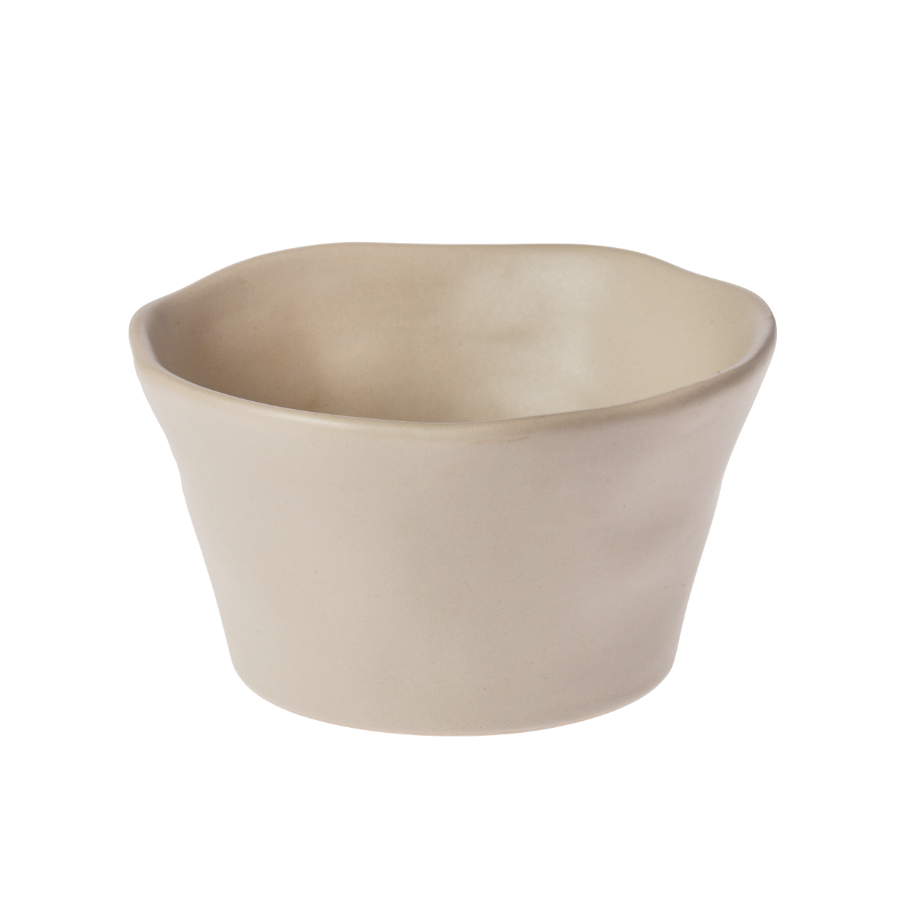 Bol orgánico irregular crudo