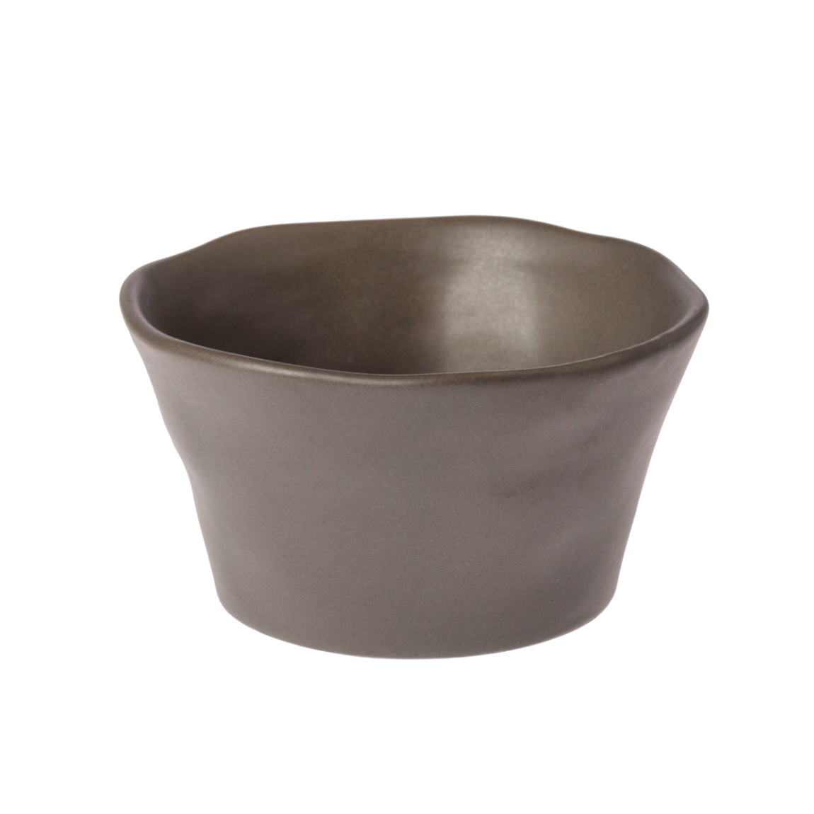 Bol orgánico irregular gris