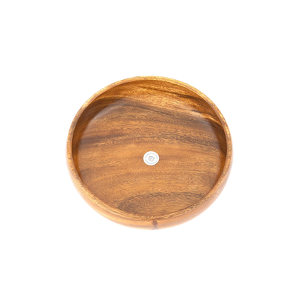 Bol redondo de madera de acacia mediano 1